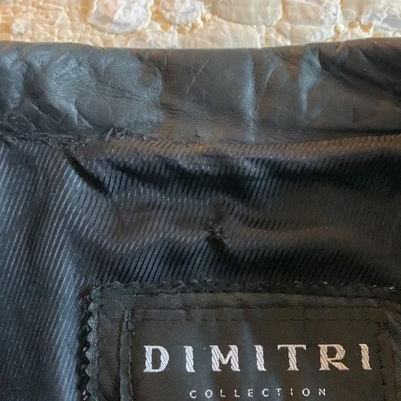 Dimitri Leather 3/4 jacket - Picture 7 of 8